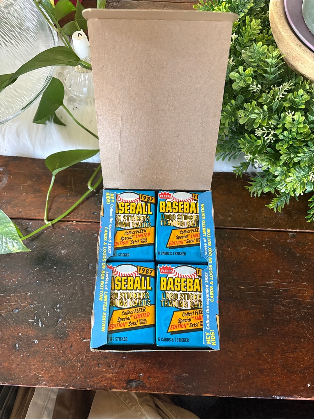 1987 Fleer Wax Box 36 Count Vintage Baseball Cards - Picture 7 of 9